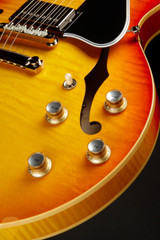 2023 - Gibson Custom Shop PSL '64 ES-335 Figured Reissue Gloss Abilene Sunset Burst 7.10 #131448