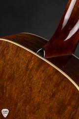 Kevin Kopp K-35 Sunburst Acoustic Guitar with Tunnel Redwood and Jaguar Figured Mahogany