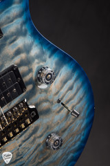 PRS Custom 24 Artist Top Faded Indigo Blue Burst Electric Guitar
