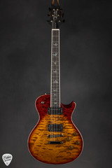 PRS Eddies Guitars Wood Library McCarty 594 Singlecut Swamp Ash Figured Maple Neck Dark Cherry Sunburst Electric Guitar