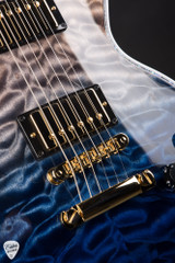 Gibson Custom Shop Dealer Select  Les Paul Ultima 5A Tree of Life Transparent Geode Electric Guitar