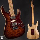 Tom Anderson Guardian Angel Burnished Orange Burst Electric Guitar