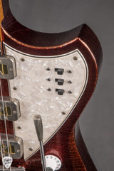 Novo Voltur B6 Custom Root Beer Sparkle Electric Bass