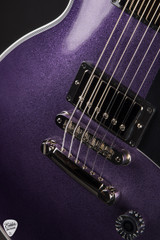 Gibson Custom Shop Dealer Select Les Paul Custom Gloss Purple Sparkle Electric Guitar