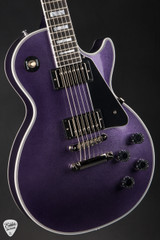 Gibson Custom Shop Dealer Select Les Paul Custom Gloss Purple Sparkle Electric Guitar