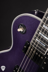 Gibson Custom Shop Dealer Select Les Paul Custom Gloss Purple Sparkle Electric Guitar