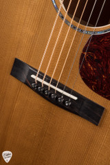 Huss and Dalton Baritone Custom Acoustic Guitar with Thermo-Cured Adirondack Spruce and Figured Mahogany