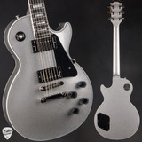 Gibson Custom Shop Dealer Select Les Paul Custom Gloss Silver Sparkle Electric Guitar