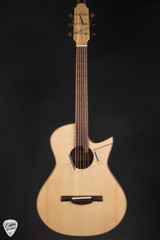 2024 Max Spohn OMC 12 Fret Acoustic Guitar with Swiss Moon Spruce and Figured Koa