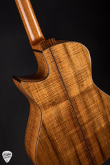2024 Max Spohn OMC 12 Fret Acoustic Guitar with Swiss Moon Spruce and Figured Koa