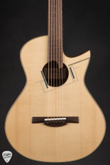 2024 Max Spohn OMC 12 Fret Acoustic Guitar with Swiss Moon Spruce and Figured Koa