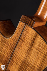 2024 Max Spohn OMC 12 Fret Acoustic Guitar with Swiss Moon Spruce and Figured Koa