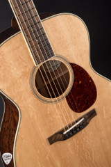 Bourgeois OM Deep Body Banjo Killer Bearclaw Sitka Spruce and Figured Mahogany Acoustic Guitar