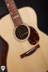 Santa Cruz OM Grand Acoustic Guitar with Italian Spruce and Cocobolo