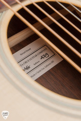 Santa Cruz OM Grand Acoustic Guitar with Italian Spruce and Cocobolo