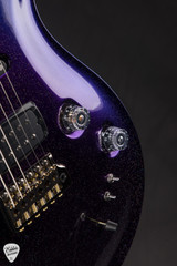 PRS Eddies Guitars Wood Library Modern Eagle V Sprayers Choice Violet Pearl Metalic Holoflake Electric Guitar