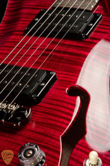 Paul Reed Smith Eddie's Guitars Wood Library Hollowbody II Piezo Brazilian - Red Tiger