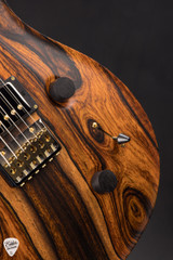 Paul Reed Smith Private Stock 12147 Custom 24 Baritone Black Limba/Cocobolo Electric Guitar