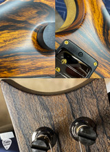 Paul Reed Smith Private Stock 12147 Custom 24 Baritone Black Limba/Cocobolo Electric Guitar