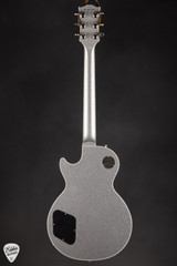 Gibson Custom Shop Dealer Select Les Paul Custom Gloss Silver Sparkle Electric Guitar