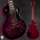 Gibson Custom Shop Dealer Select Les Paul Figured Pink Widow Electric Guitar