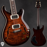 PRS SE Hollowbody I Piezo Orange Tiger Smokeburst Electric Guitar