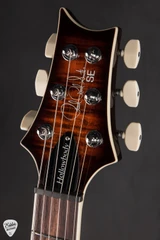 PRS SE Hollowbody I Piezo Orange Tiger Smokeburst Electric Guitar