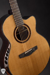 Ryan Nightingale Grand Soloist Torrefied Sitka Spruce and Figured Indian Rosewood Acoustic Guitar