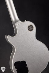 Gibson Custom Shop Dealer Select Les Paul Custom Gloss Silver Sparkle Electric Guitar