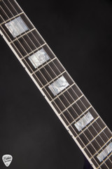 Gibson Custom Shop Dealer Select Les Paul Custom Gloss Purple Sparkle electric guitar