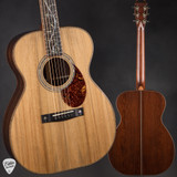Huss and Dalton TOM R Custom Acoustic Guitar with Dark Forest Century Cypress and Madagascar Rosewood