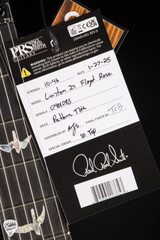 Paul Reed Smith Custom 24 Floyd Electric Guitar in Dark Cherry Sunburst