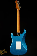 2023 - Fender Custom Shop Eddie's Guitars Exclusive Dealer Select Roasted 1963 Stratocaster Journeyman - Blue Sparkle
