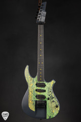 James Tyler Ultimate Weapon Toxic Shmear Top with Toxic Grey Back and Sides Electric Guitar