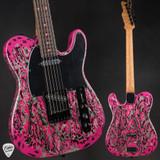 James Tyler Tylerbastar Neon Pink Shmear Electric Guitar