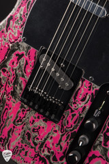 James Tyler Tylerbastar Neon Pink Shmear Electric Guitar
