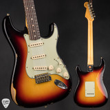 Fender Custom Shop Limited Edition 1960 Stratocaster Relic 3 Tone Sunburst Summer Showcase Event Instrument Electric Guitar