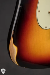 Fender Custom Shop Limited Edition 1960 Stratocaster Relic 3 Tone Sunburst Summer Showcase Event Instrument Electric Guitar