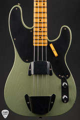 Fender Custom Shop Faded Aged Custom 1951 Precision Bass Sage Green Metallic Summer Showcase Event Instrument Electric Bass