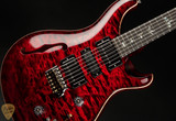 Paul Reed Smith Eddie's Guitars Wood Library Special Semi Hollow - Fire Red Burst/Ebony Fretboard/Figured Maple Neck