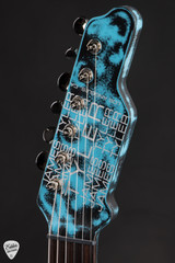 James Tyler Tylerbastar Neon Turquoise Shmear Electric Guitar