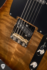 Tom Anderson Top T Icon Contoured Honey Shaded Edge with Binding Electric Guitar