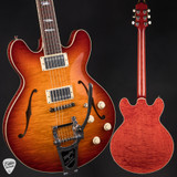 Collings I 35 LC Deluxe Bigsby Electric Guitar in Dr Pepper Burst