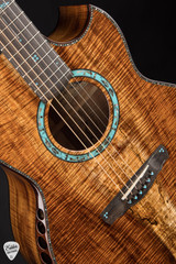 2025 Kevin Ryan Signature Series Paradiso Grand Concert Acoustic Guitar with Spalted Koa