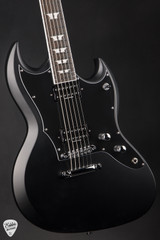 Woodrite Switchblade HT Satin Black Electric Guitar