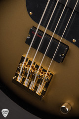Woodrite Warlord Bass Goldburst Electric Guitar