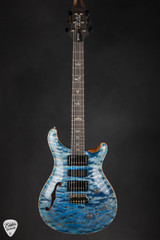 PRS Wood Library Special Semi Hollow Quilt Stained Maple Neck Faded Blue Jean Electric Guitar