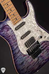 Tom Anderson Drop Top Classic Ultraviolet Blue Purple Edge Burst Electric Guitar