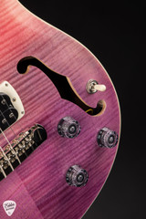 PRS SE Ed Sheeran Hollowbody I Baritone Piezo Pink Ombre Electric Guitar
