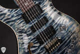 Paul Reed Smith Eddie’s Guitars Wood Library Special Semi Hollow Electric Guitar in Faded Whale Blue